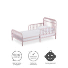 Little Seeds Monarch Hill Ivy Metal Toddler Bed - Pink