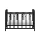 Little Seeds Monarch Hill Ivy Metal Baby Crib - Black