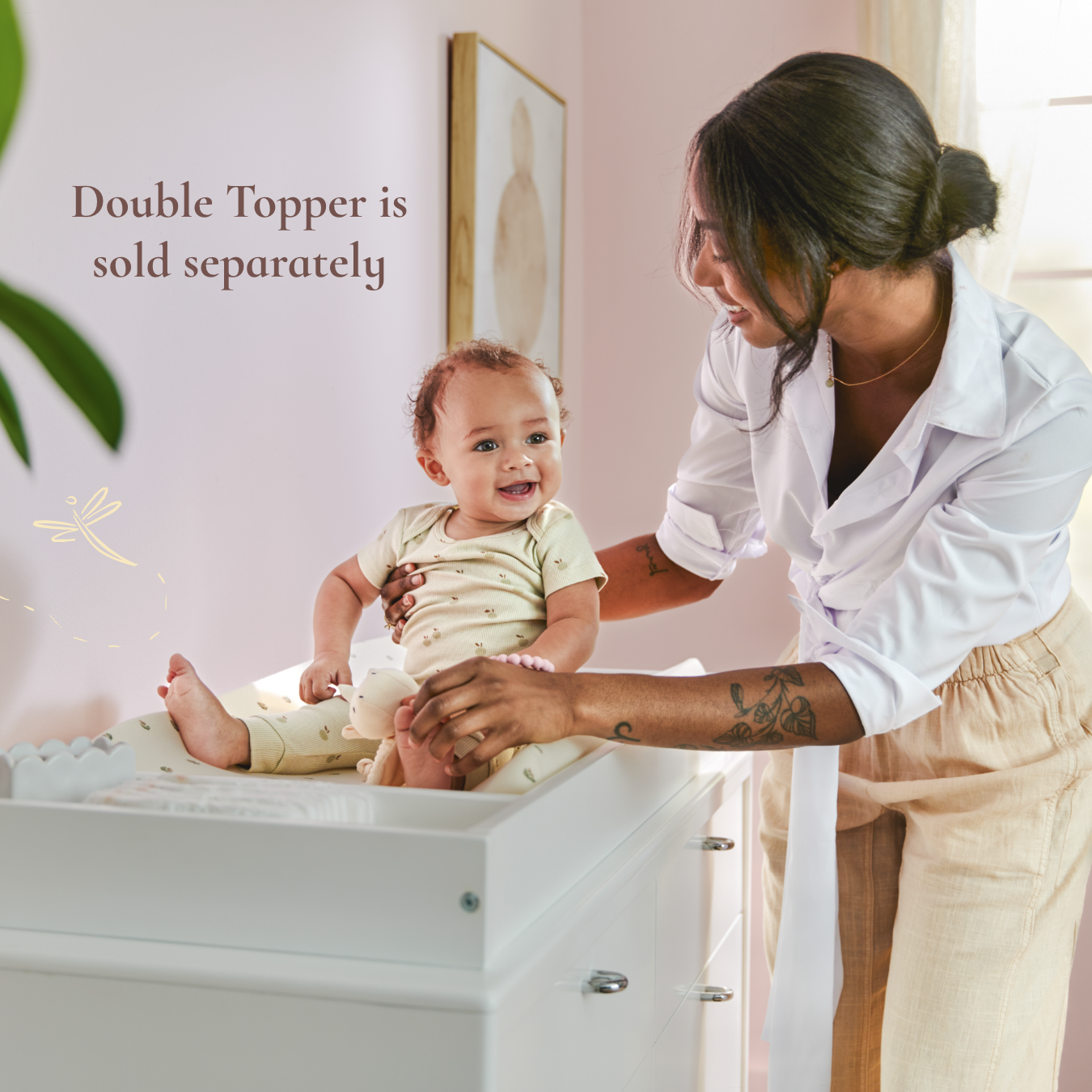 Laurel 6-Drawer Double Dresser - double topper is sold separately