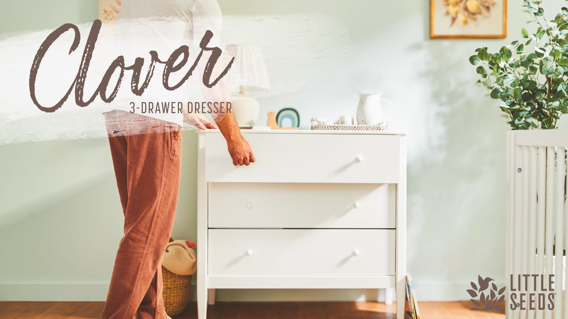 Clover 3-Drawer Single Dresser product features video